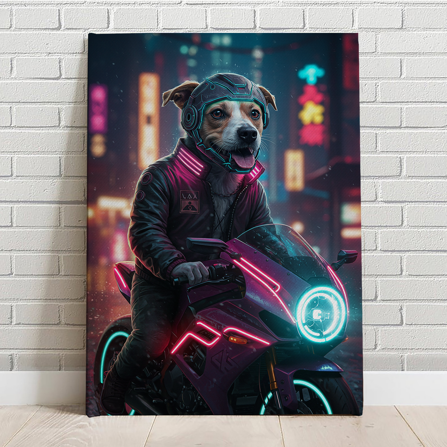 Cyberpunk Biker