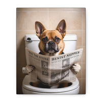 Custom Pet Portrait Bathroom Toilet