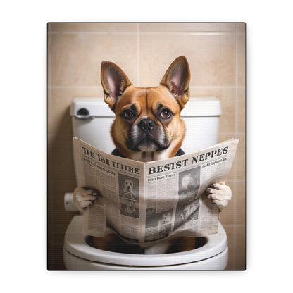 Custom Pet Portrait Bathroom Toilet